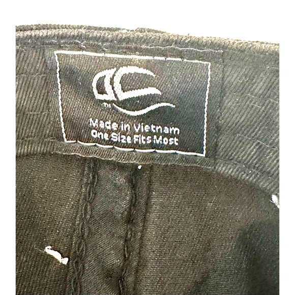 Texas Tech Basketball Double Red T Cool Fit Strap Back Adult Black Cap - Picture 7 of 8